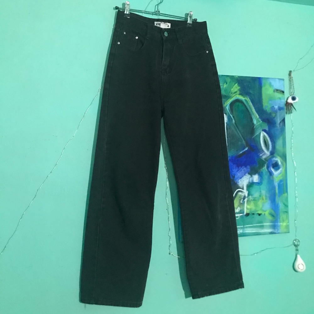 Black Jeans w/ Hearts on Back Pockets